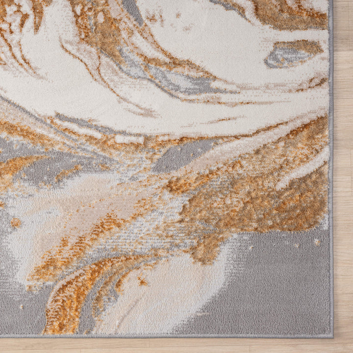 Aurelia Marbled Terra Runner Rug