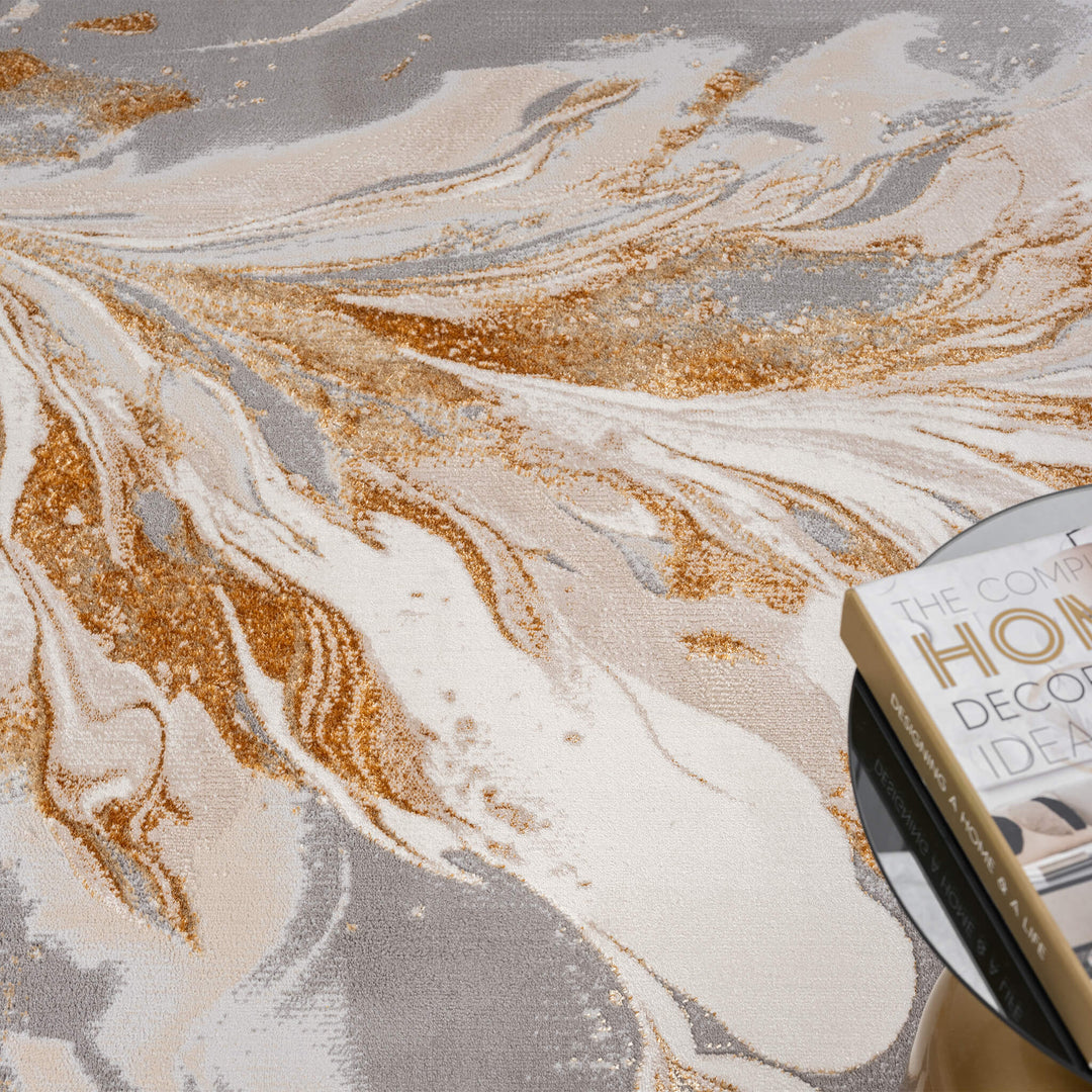 Aurelia Marbled Terra Rug