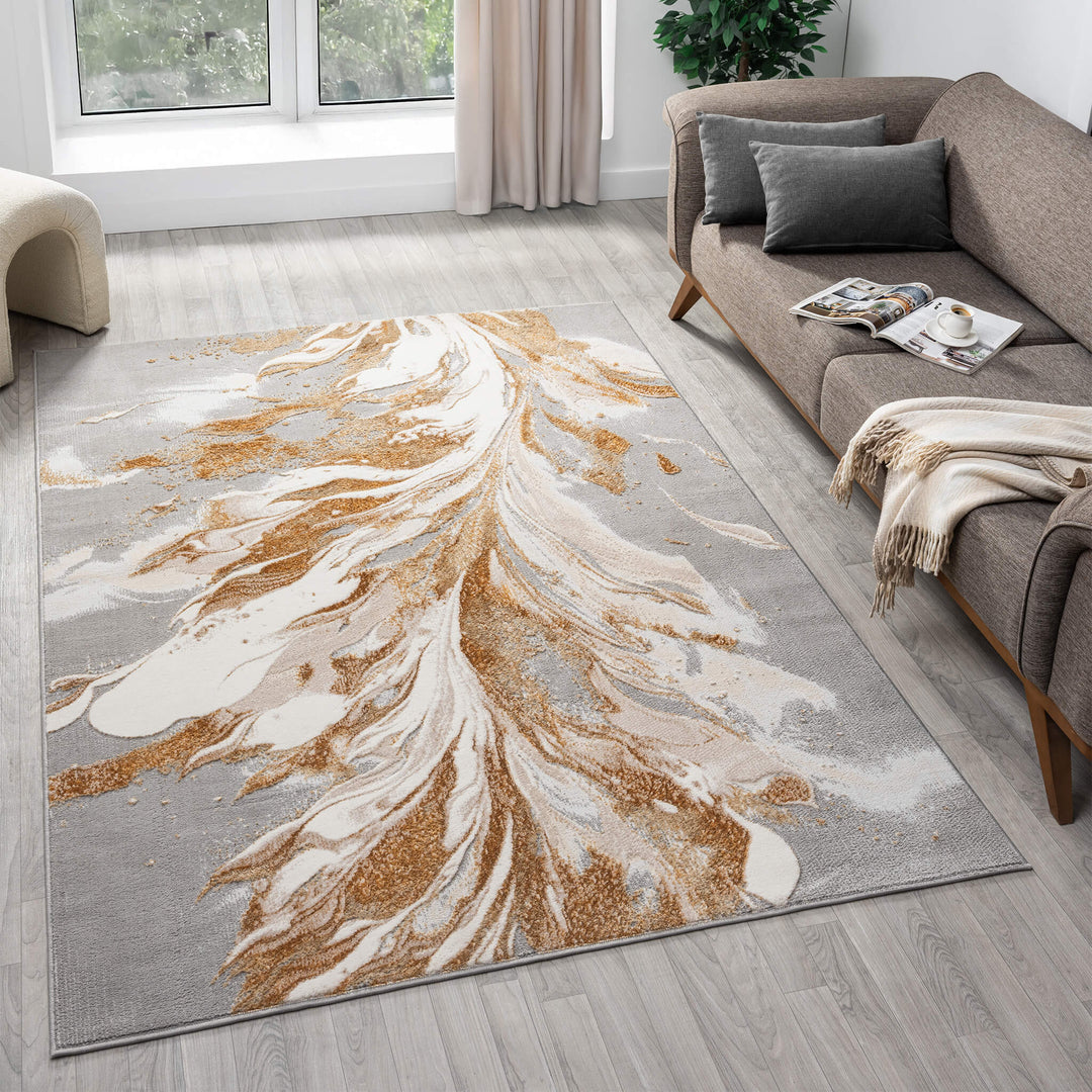 Aurelia Marbled Terra Rug