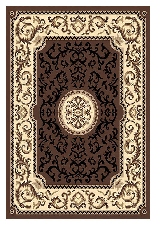 Affordable 1920 Brown Classic Rug