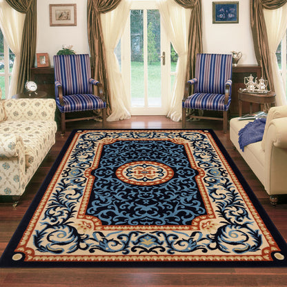 Affordable 1920 Navy Classic Rug