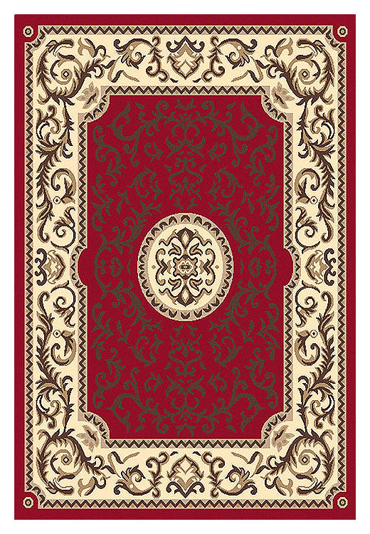 Affordable 1920 Red Classic Rug