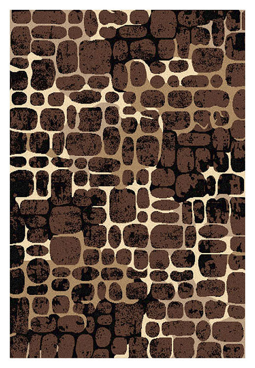 Affordable 2013 Brown Modern Rug