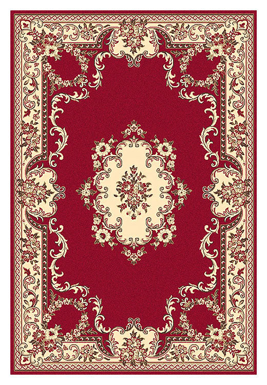 Affordable 6151 Red Budget Rug