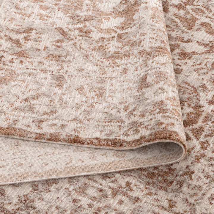 Solenne Beige & Rust Distressed Vintage Rug
