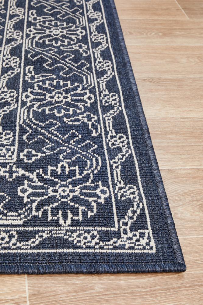 Seaside 5555 Navy Rug