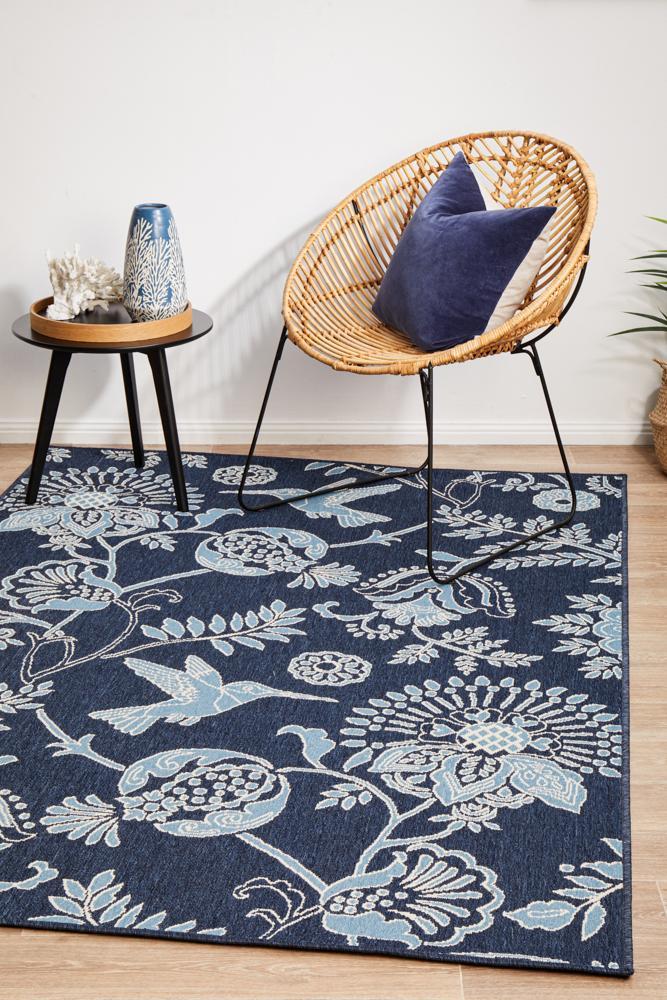 Seaside 7777 Navy Rug