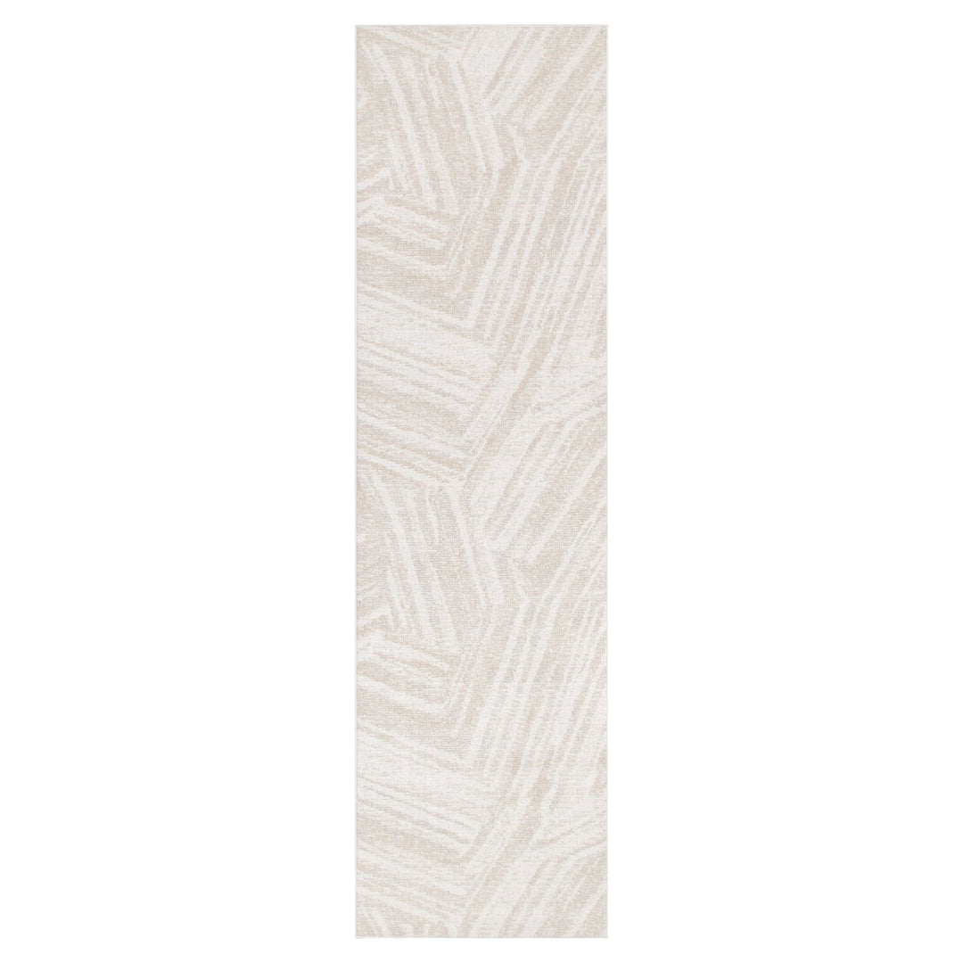 Toscana Geo Lines Beige Cream Rug