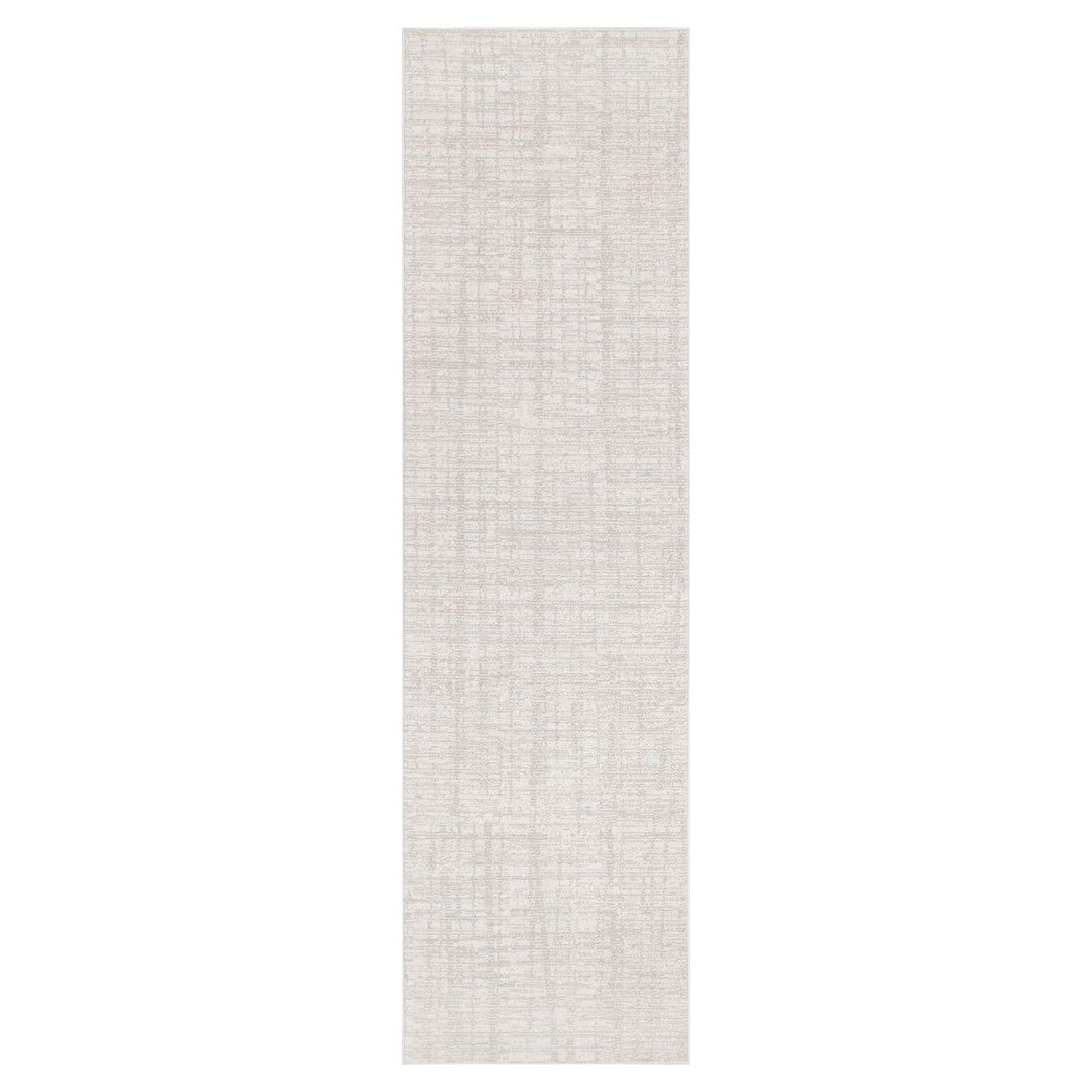 Toscana Distressed Lines Grey Beige Rug