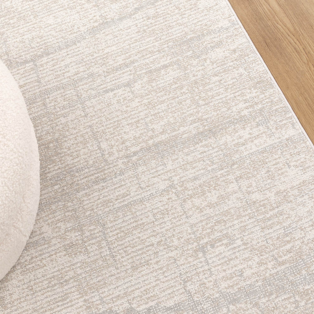 Toscana Lines Grey Beige Rug