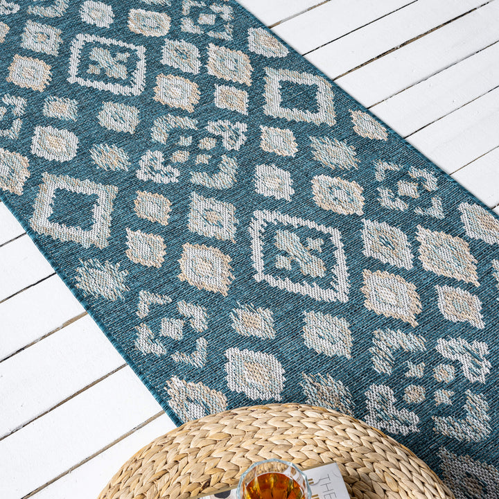Terrace 551 Turquoise Runner