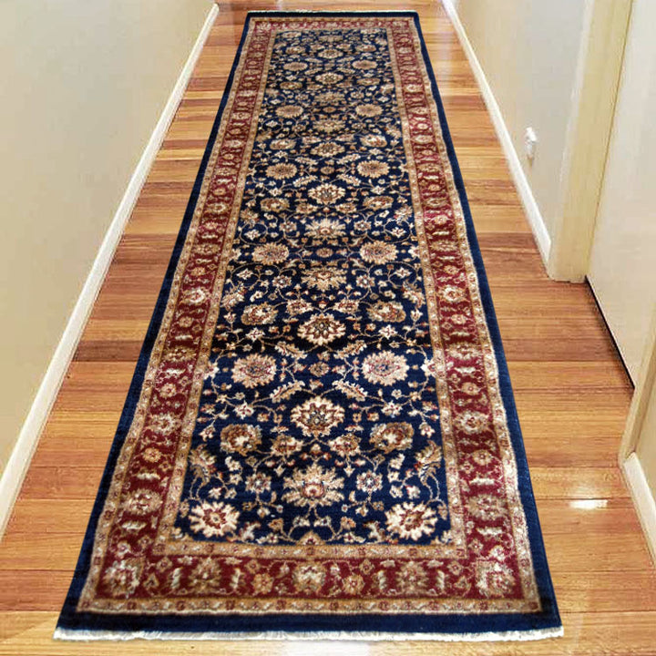 Prince 1259 Navy Hallway Runner