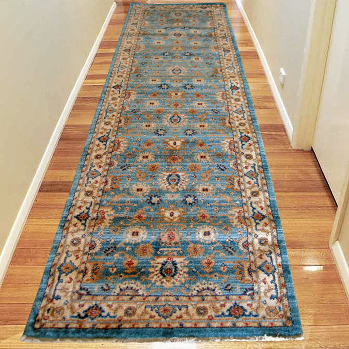 Prince 1260 Blue Hallway Runner