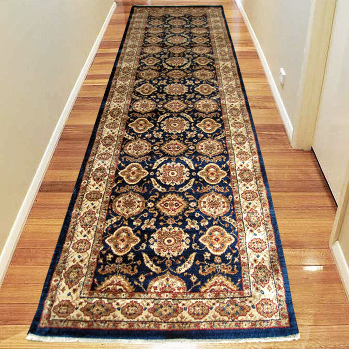 Prince 1269 Navy Hallway Runner