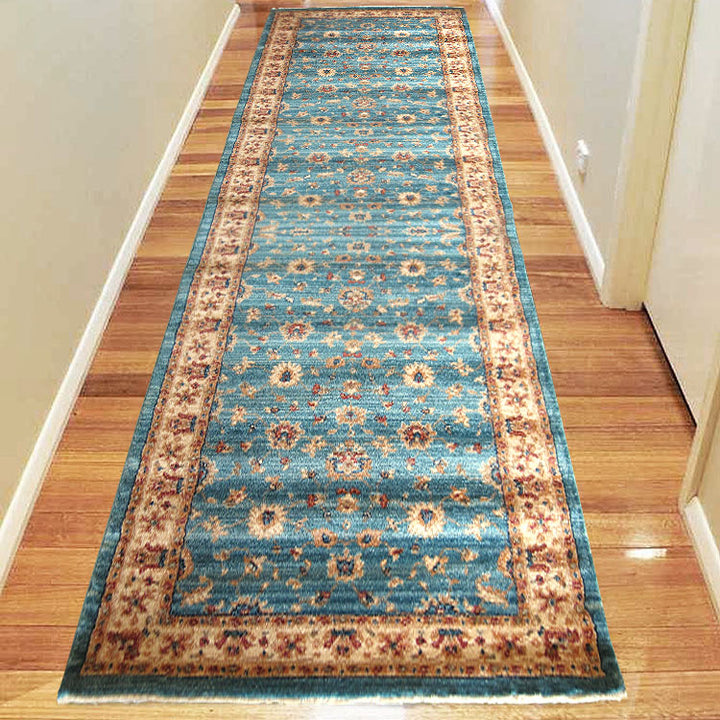 Prince 1271 Blue Hallway Runner