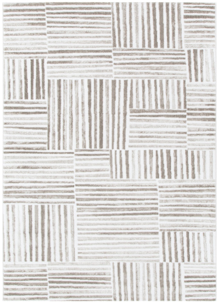 Wellington Geometric Lines Beige Rug