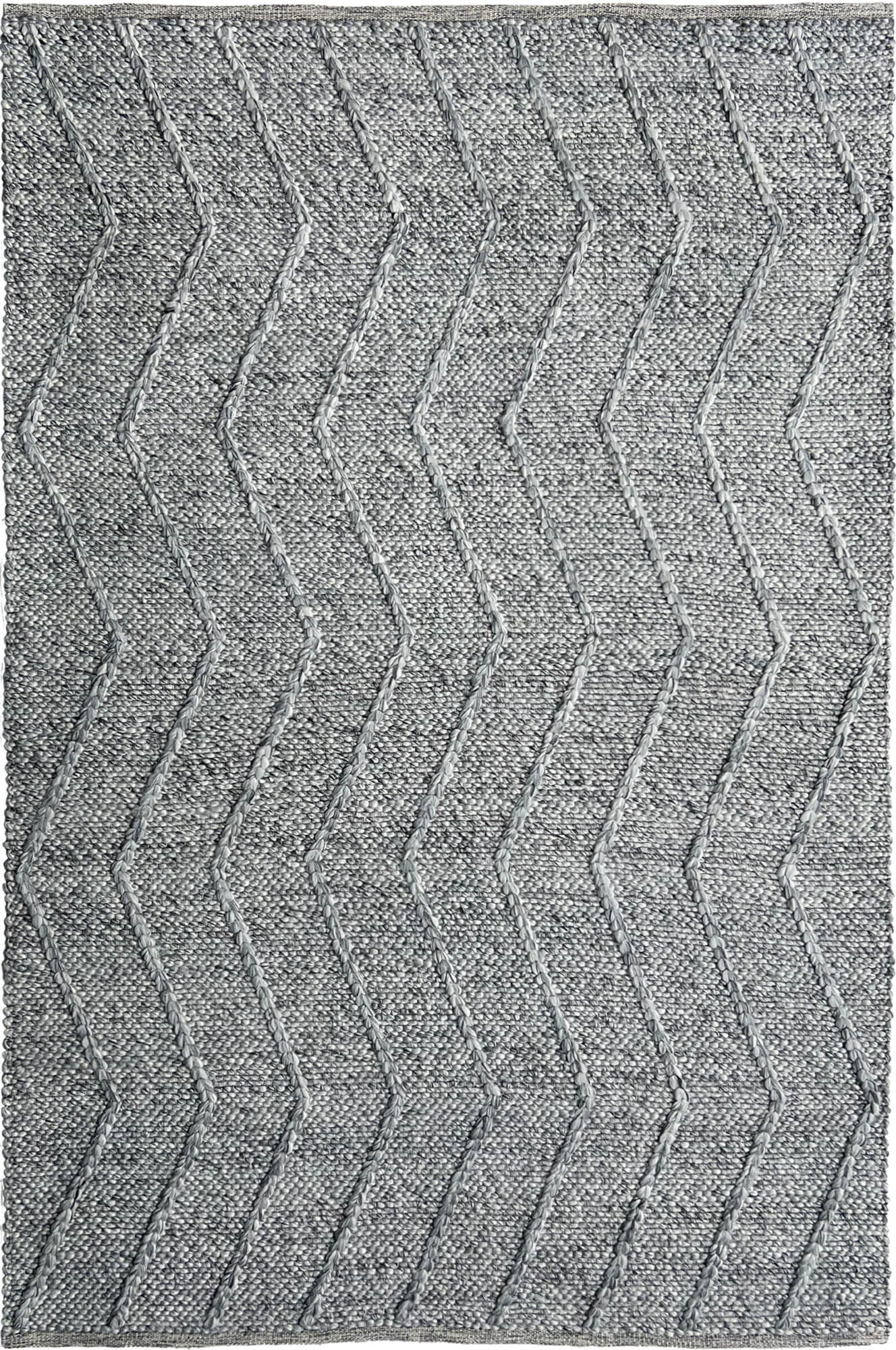Zig Zag Spotted Grey – Rugs N More