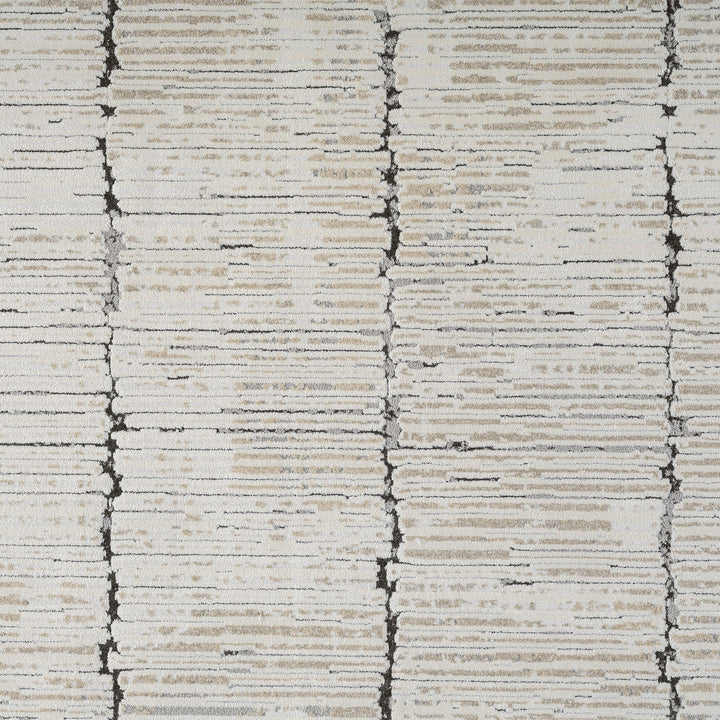 Elementa Stone Grid Runner Rug
