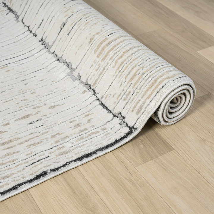 Elementa Stone Grid Rug