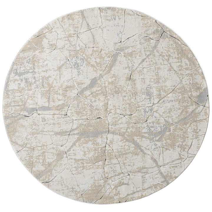 Elementa Stone Vein Pebble Round Rug