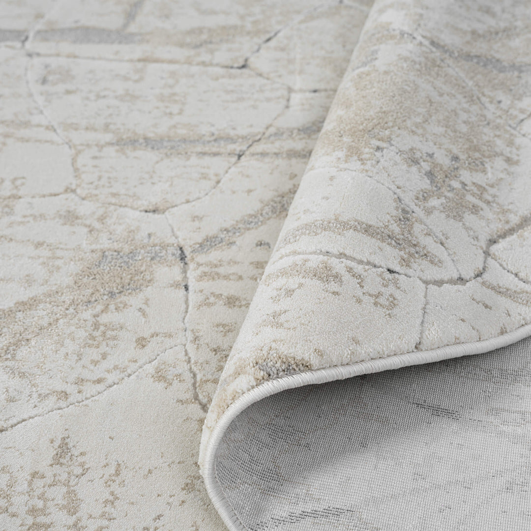 Elementa Stone Vein Pebble Round Rug