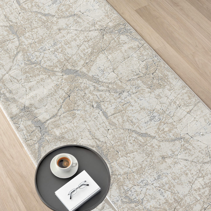 Elementa Stone Vein Pebble Runner Rug