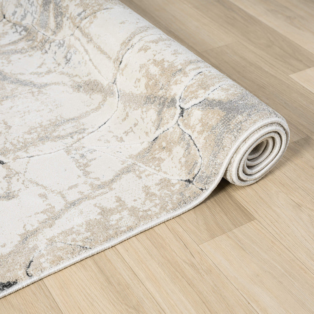Elementa Stone Vein Pebble Runner Rug