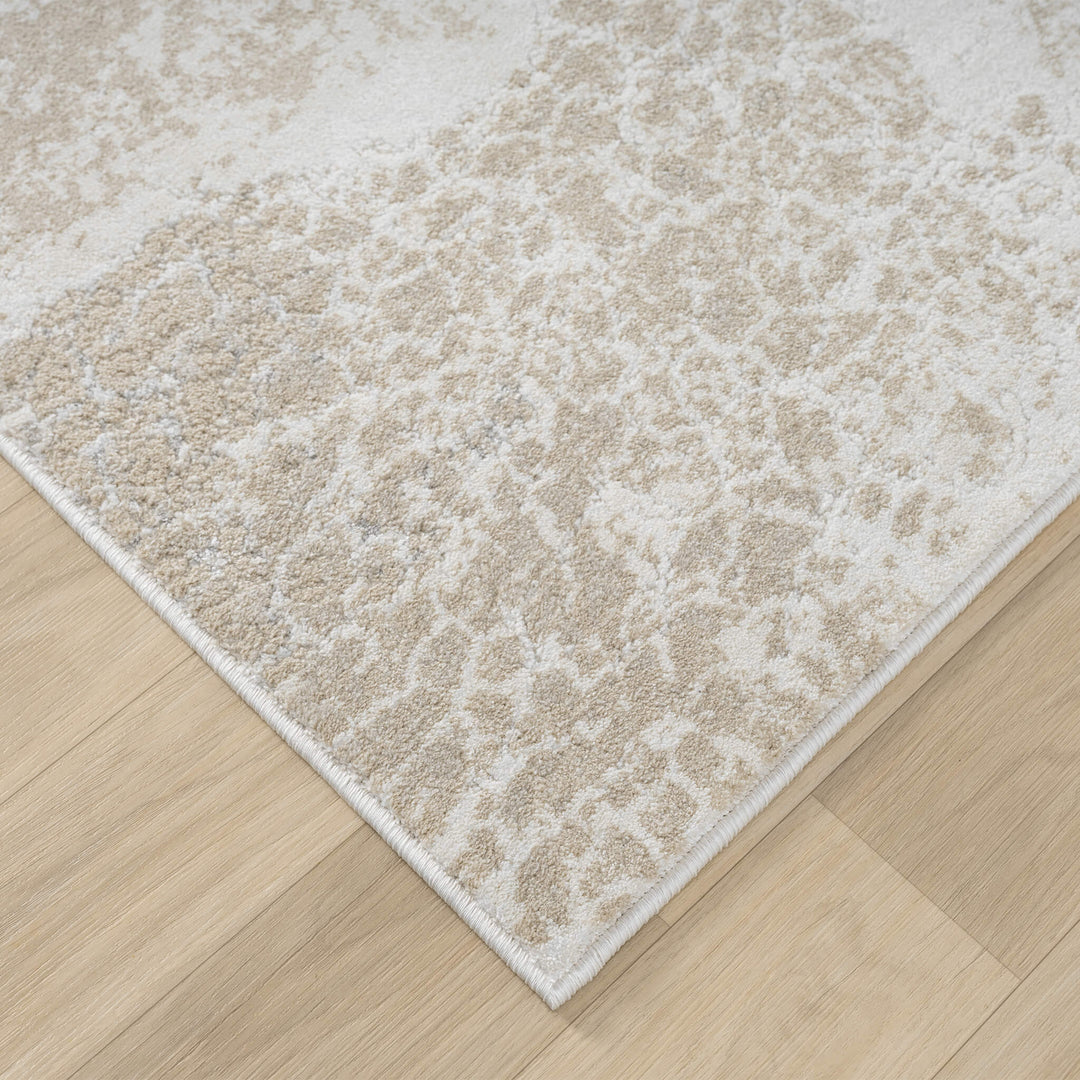 Elementa Marble Flow Slate Runner Rug