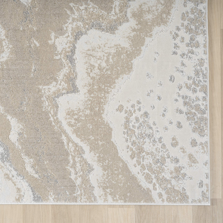 Elementa Marble Flow Slate Rug