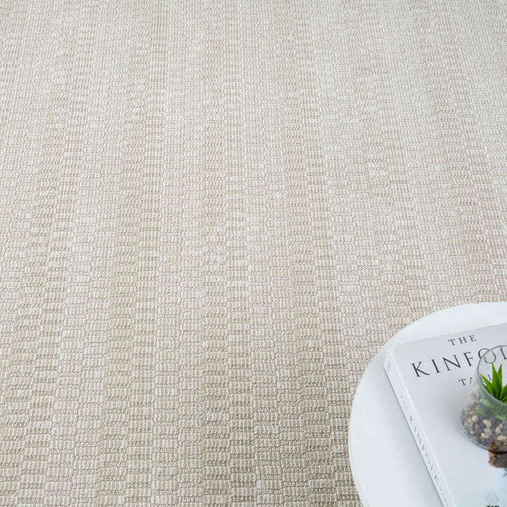 Elementa Woven Texture Vanilla Rug
