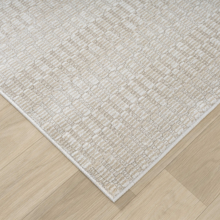 Elementa Woven Texture Vanilla Rug