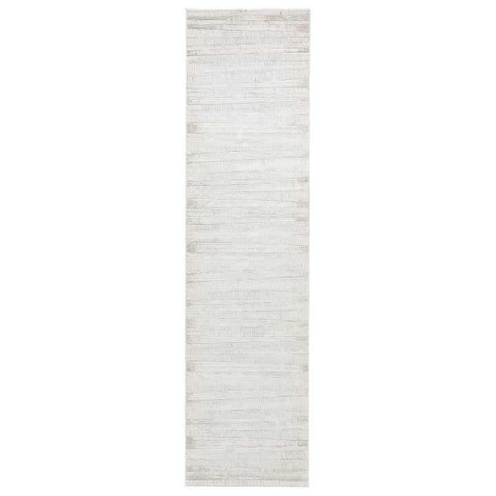 Elementa Crosshatch Linen Runner Rug