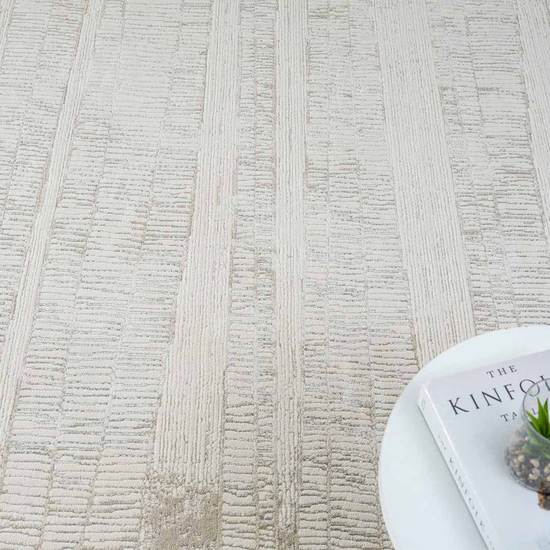 Elementa Crosshatch Linen Rug