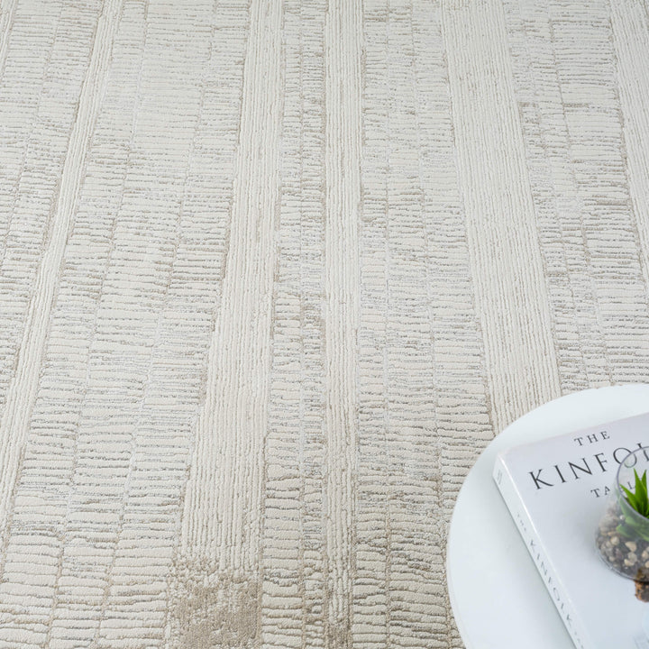 Elementa Crosshatch Linen Rug