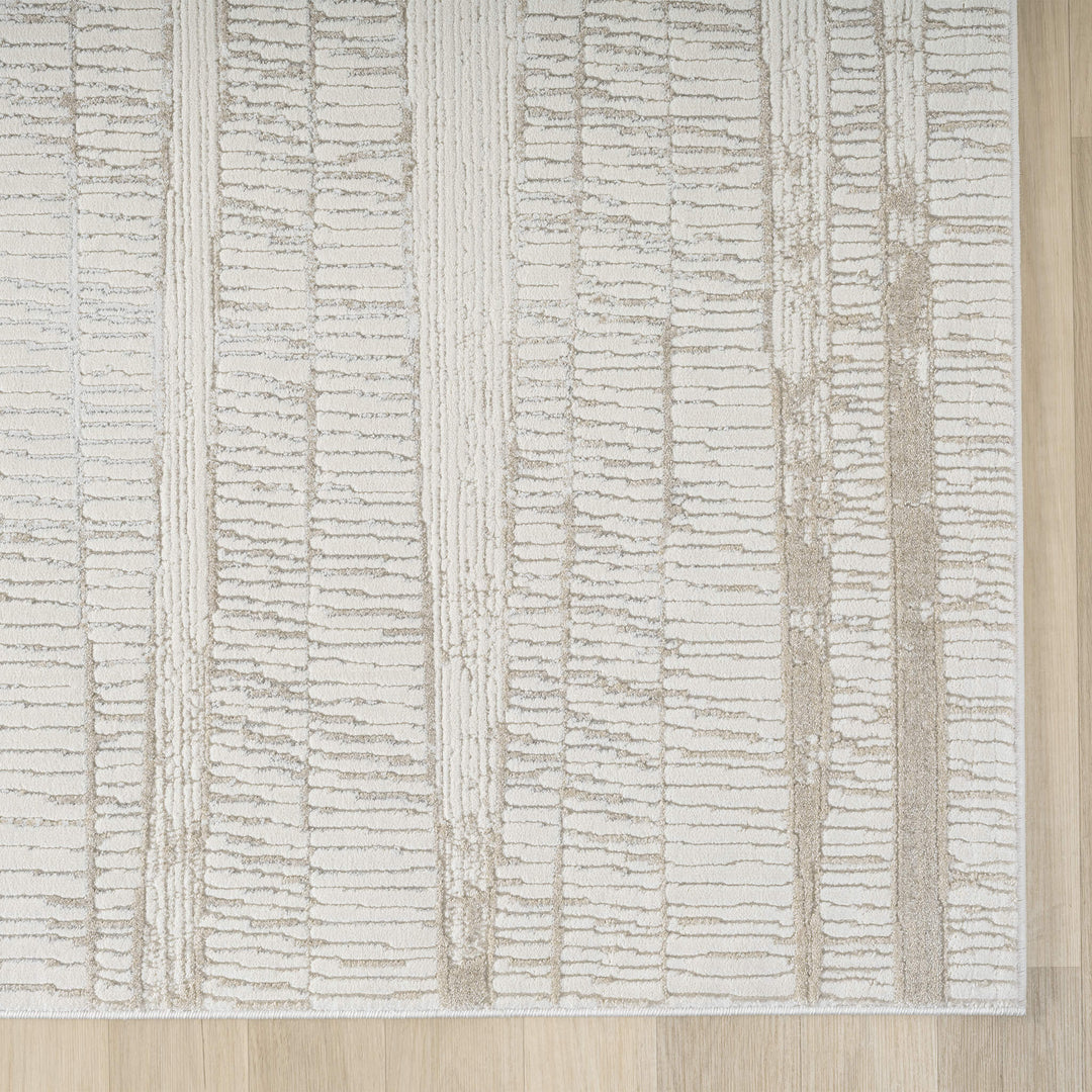 Elementa Crosshatch Linen Rug