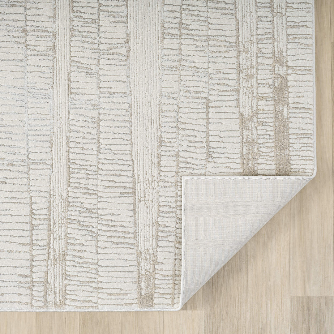 Elementa Crosshatch Linen Rug