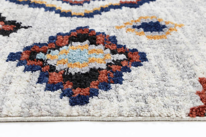 Moda Moroccan Agadir White Rug