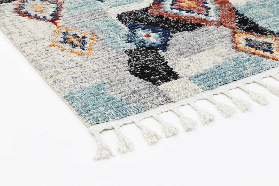 Moda Moroccan Ifran Blue Rug