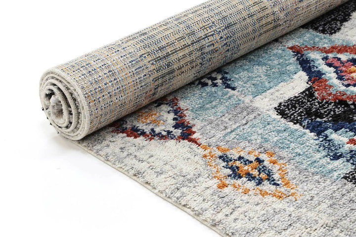 Moda Moroccan Ifran Blue Rug