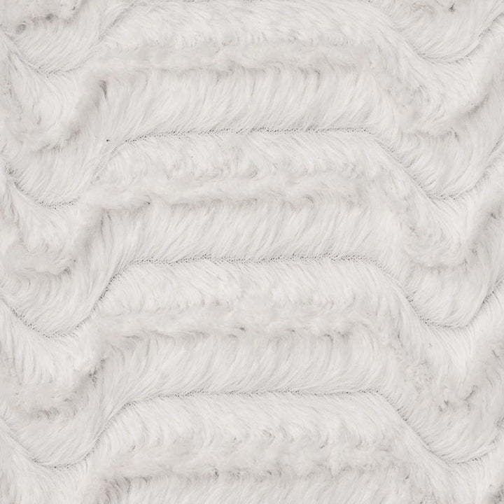 Plush Faux Fur Innis Ivory Rug