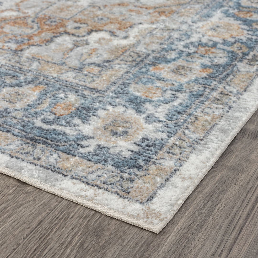 Easy 370 Aqua  Washable Rug