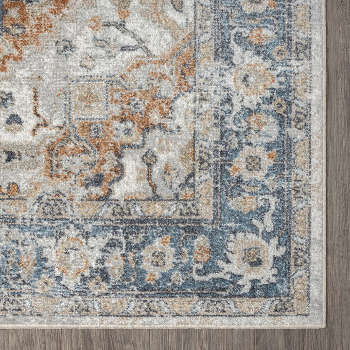 Easy 370 Aqua  Washable Rug