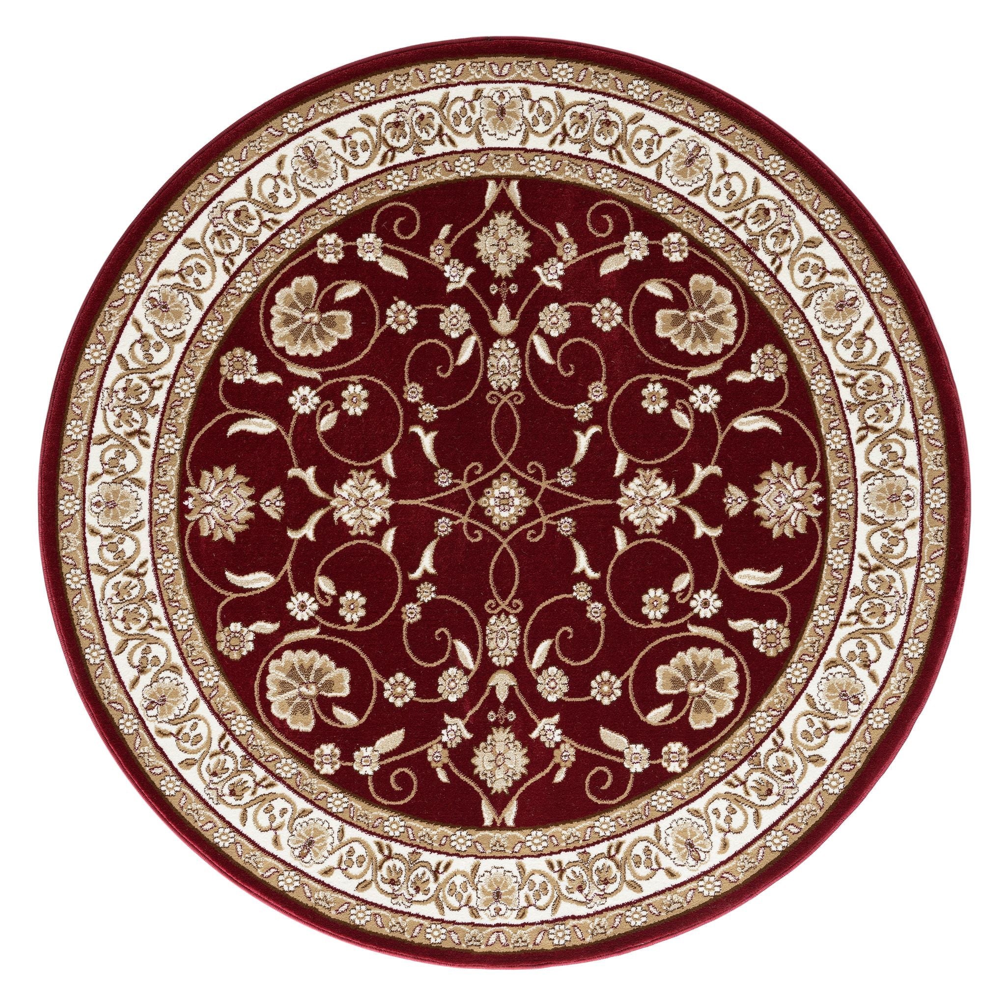 Estate 512 Red Round – Rugs N More