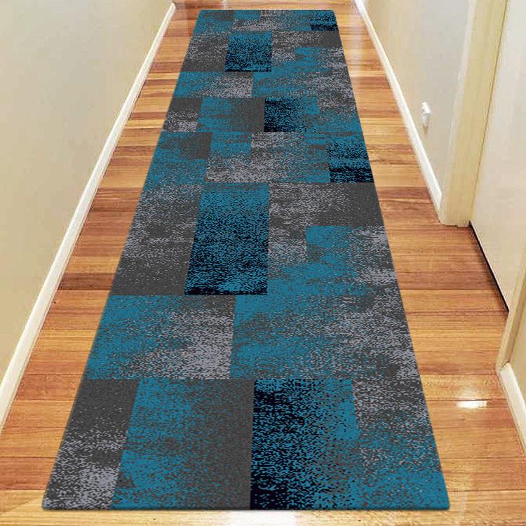 Astute 444 Blue Hallway Runner