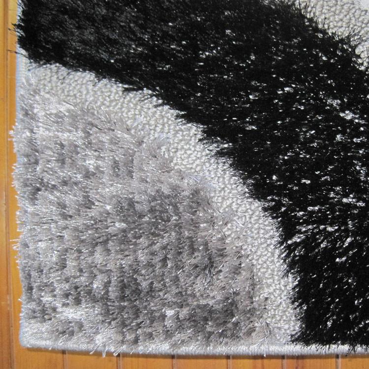 Luxury Shaggy 5263 Grey Hallway Runner