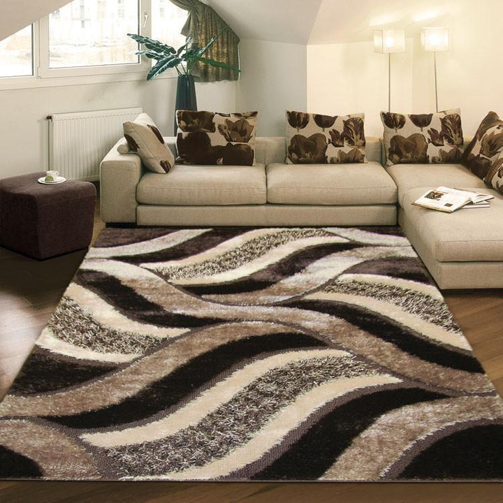 Luxury Shaggy 5328 Brown