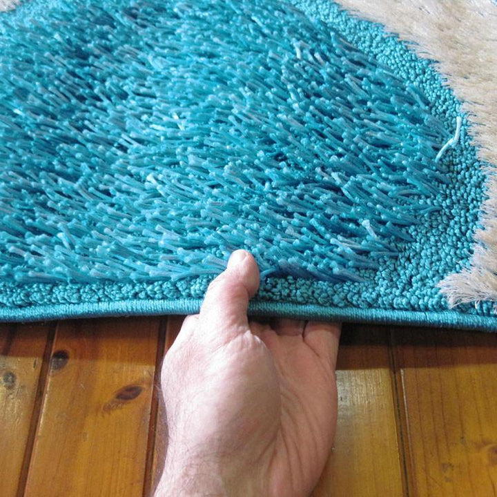Luxury Shaggy 1204 Turquoise