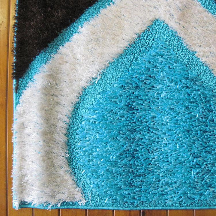 Luxury Shaggy 1204 Turquoise