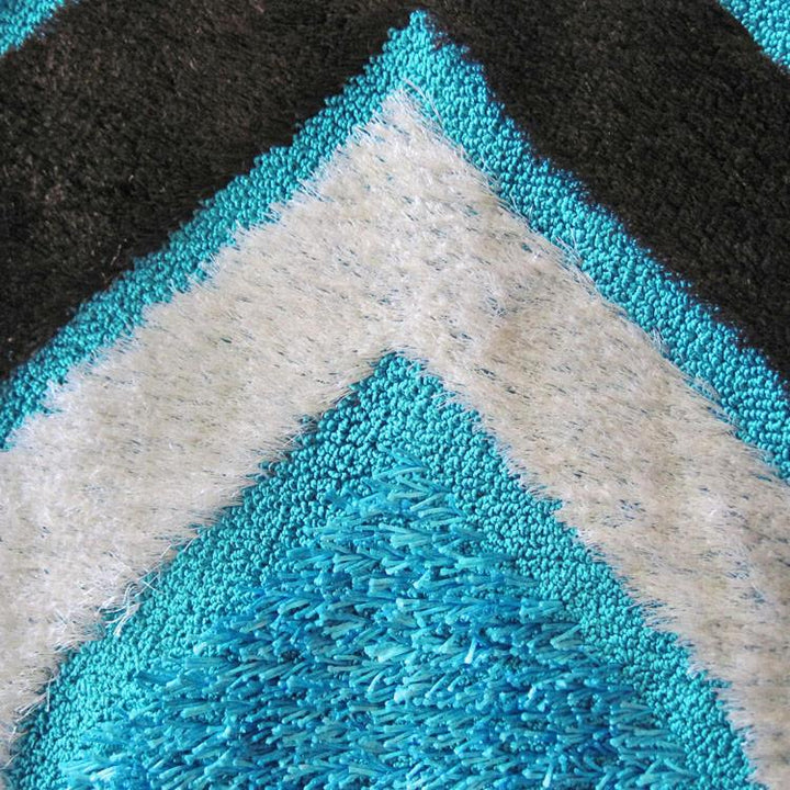 Luxury Shaggy 1204 Turquoise