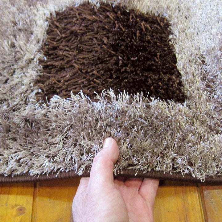 Luxury Shaggy 1206 Brown